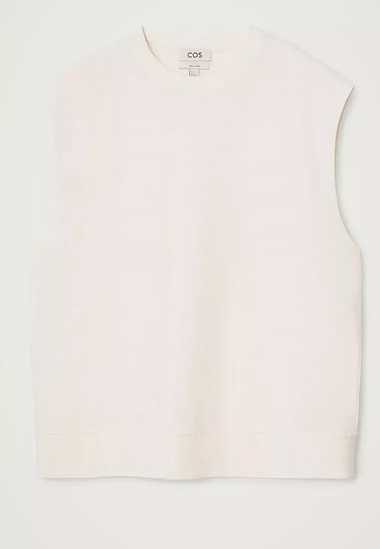COS Crepe Crew-Neck Vest 2025 | Buy COS Online | ZALORA Hong Kong