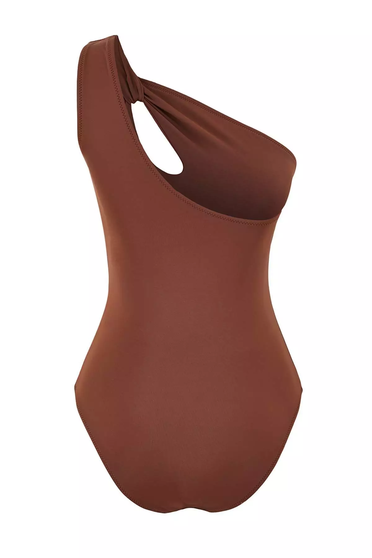 Brown Cut Out Covered Regular Chlorine & Water Resistant Long Lasting Lycra ® Xtralife Swimsuit Tbess26Ma4