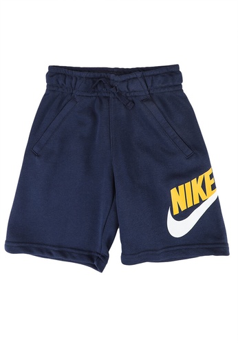 Nike blue Sportswear Club Fleece Big Kids' Shorts 7F5C0KAD879C8CGS_1
