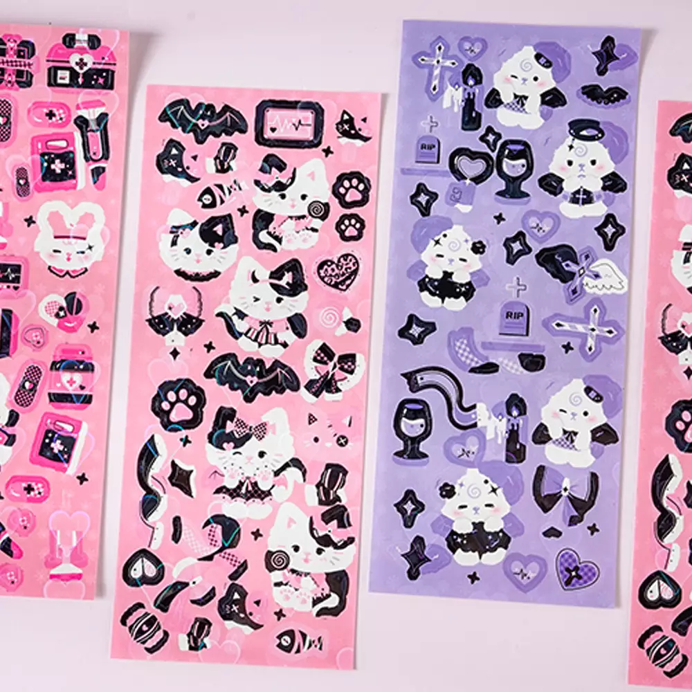 Kiddy Fun Joytop Set Diy Heartbeat Goo Card Sticker Random