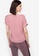 ZALORA WORK pink Button Detail Rolled Up Sleeves Top 32BB2AA0440FB4GS_2
