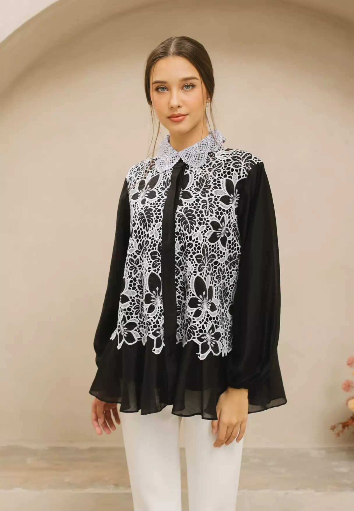 Emilie Blouse - Midnight