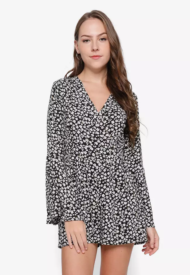 Flute sleeve shop playsuit