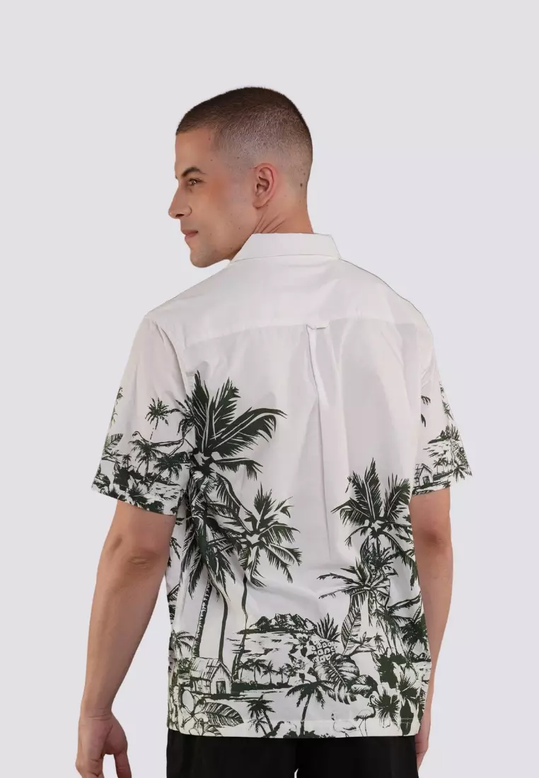 Button Down Shirt Resortwear for Men