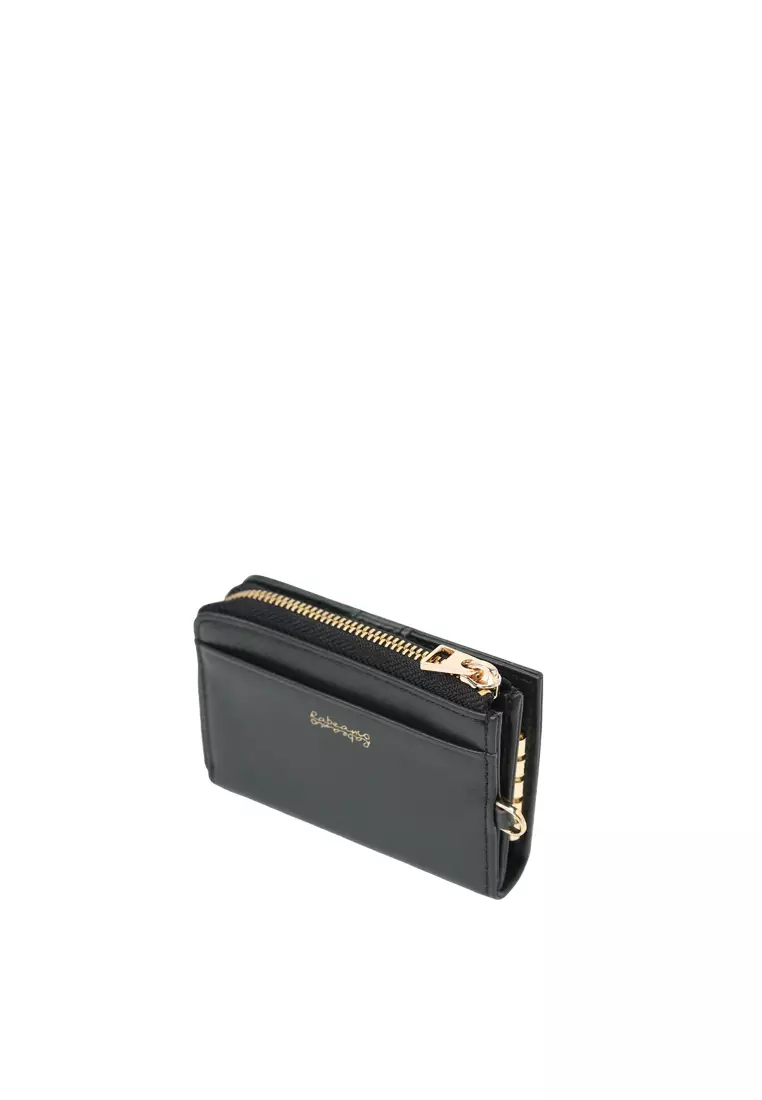 L-Zip Key Case - Black