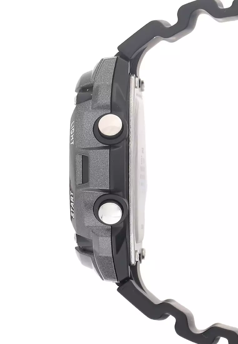 Casio Jam Tangan Pria - Black - Resin - W-S200H-1BVDF
