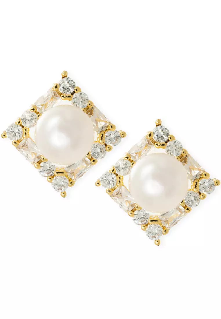Real freshwater pearl earrings shop