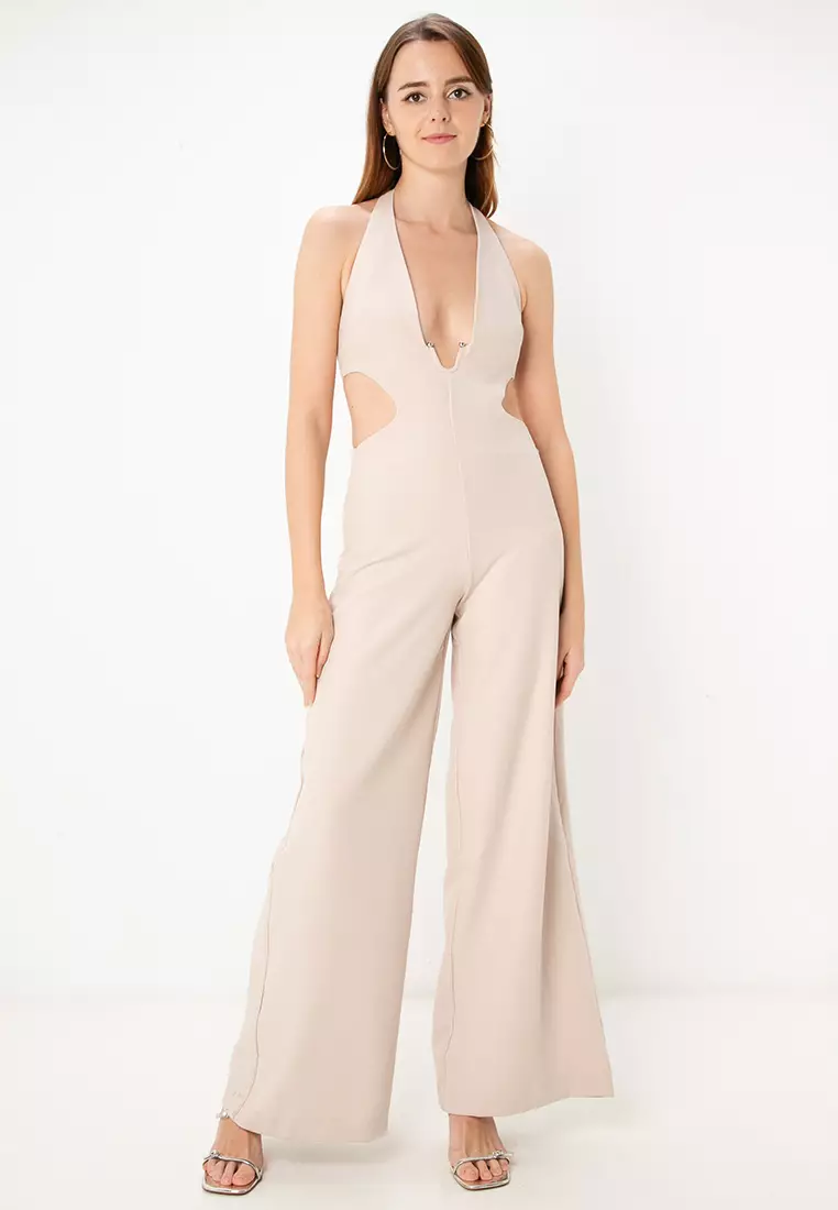 ZARA Long Jumpsuit with Cut Out Detail 2025 | Buy ZARA