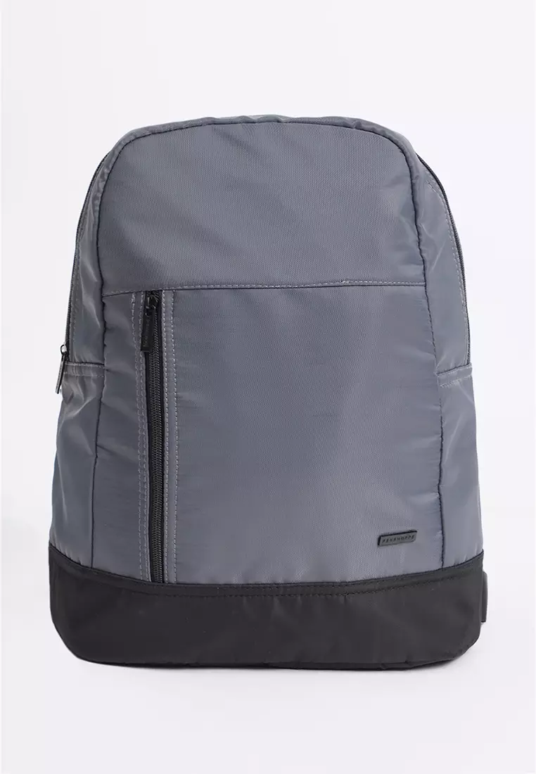 Buy Penshoppe Single Jersey Backpack with Vertical Zipper 2024