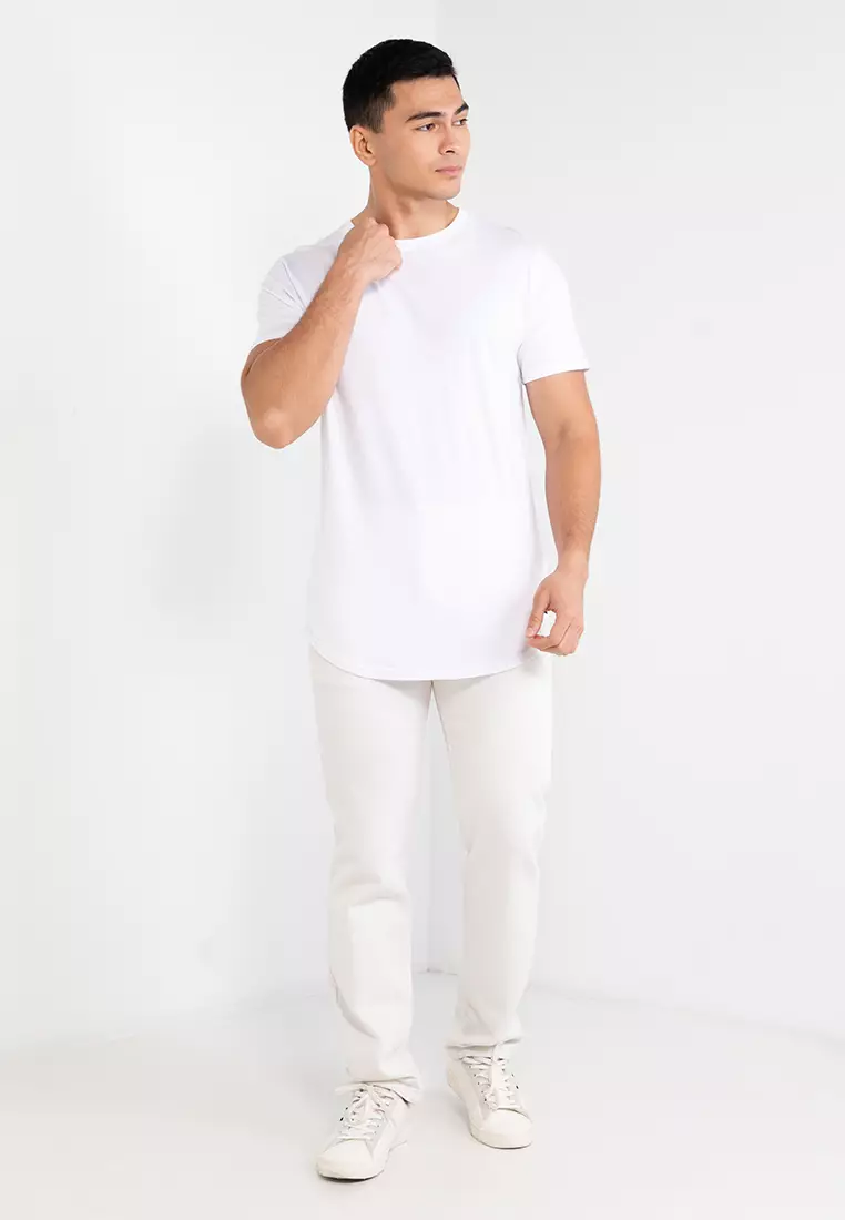 Hollister Texture Longline Tee 2023 Buy Hollister Online