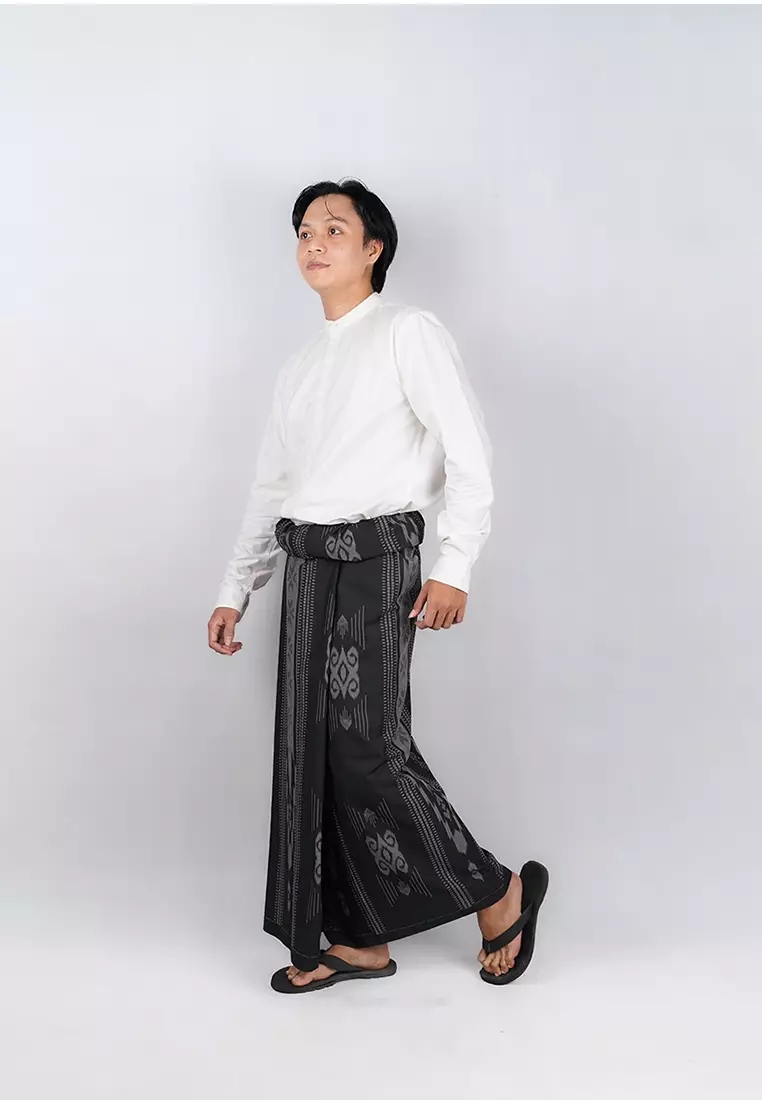 My Aksa Batik Sarung Amir Black