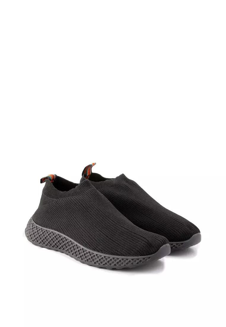 PAULMAY - Sepatu Slip on Pria Berlin - Black Rainbow