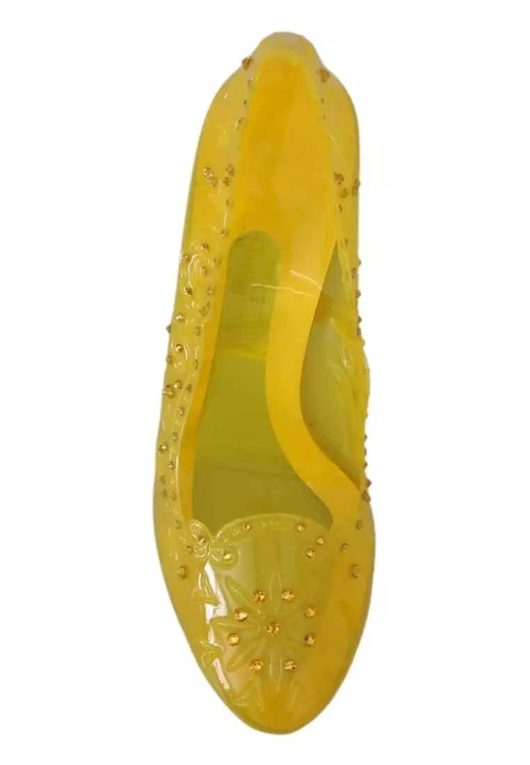 Buy Dolce Gabbana Dolce Gabbana Yellow Floral Crystal