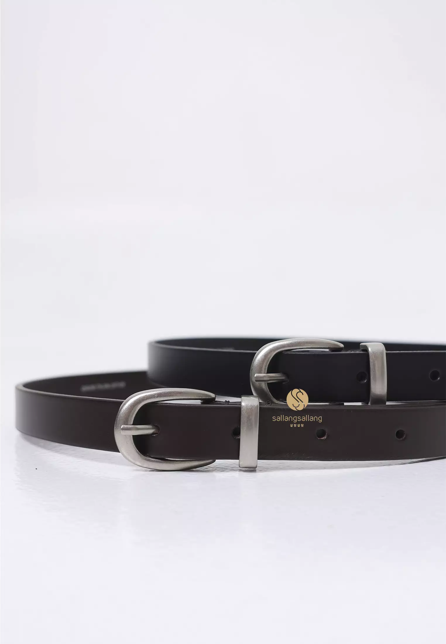 CLASSIC LEATHER BELT organ brown