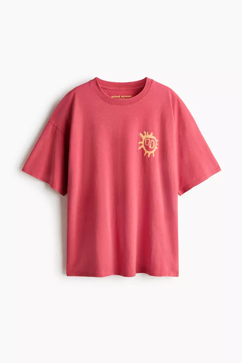 Oversized printed T-shirt