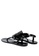 London Rag black Bow-tie T Strap Flat Sandals in Black 82985SHBA2D8A1GS_3