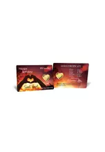 999.9/24K Pure Gold - Sweet Heart / Design A (0.5g)