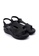 Unifit black Strappy Platform Sandal B1E59SHA0AC419GS_2