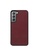 THEIMPRINT red SAMSUNG S21 PLUS SAFFIANO LEATHER PHONE CASE - BURGUNDY 8B9FFES0E2255EGS_1