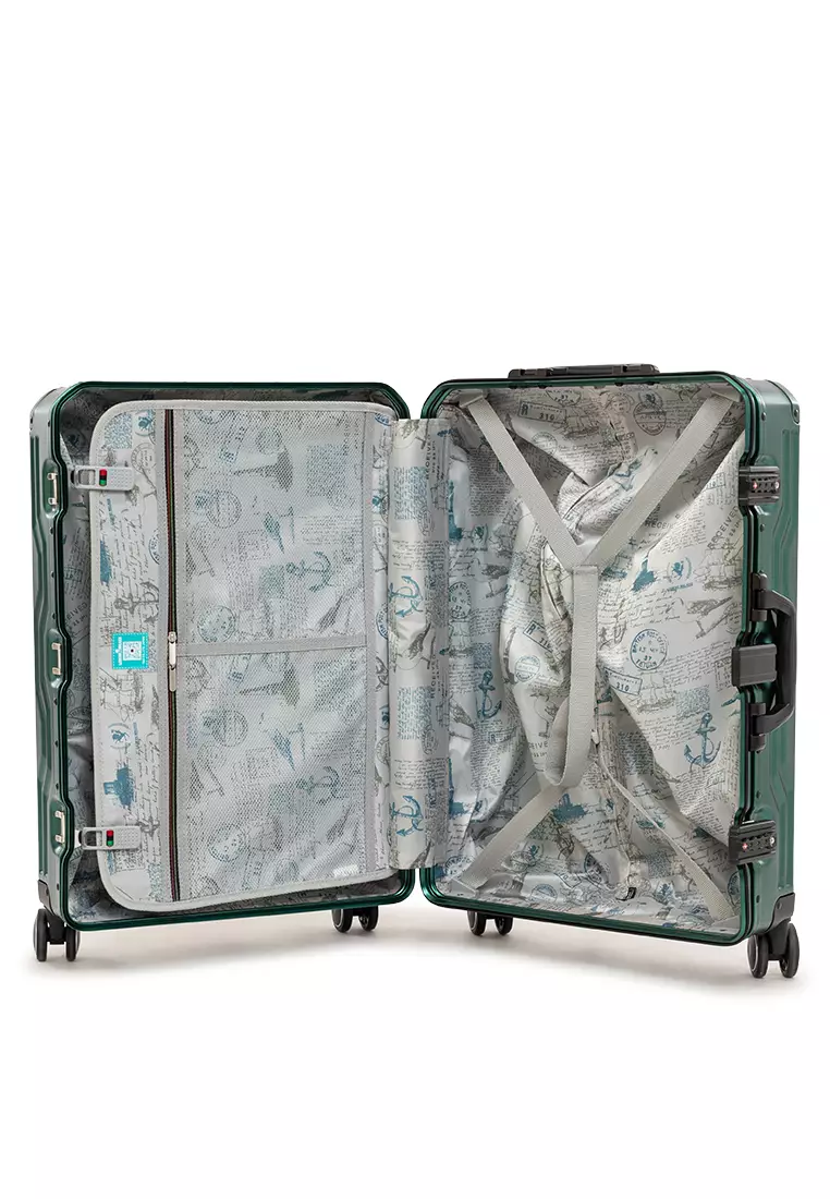 Cruiser 1512-60 Green (Frame Type) - Medium - TSA Luggage