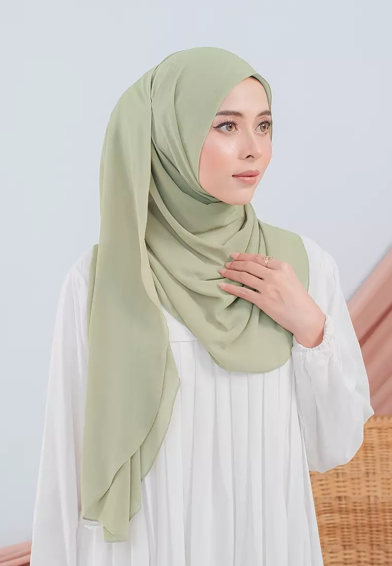 HIJAB INSTAN SABIYA - DUSTY SAGE