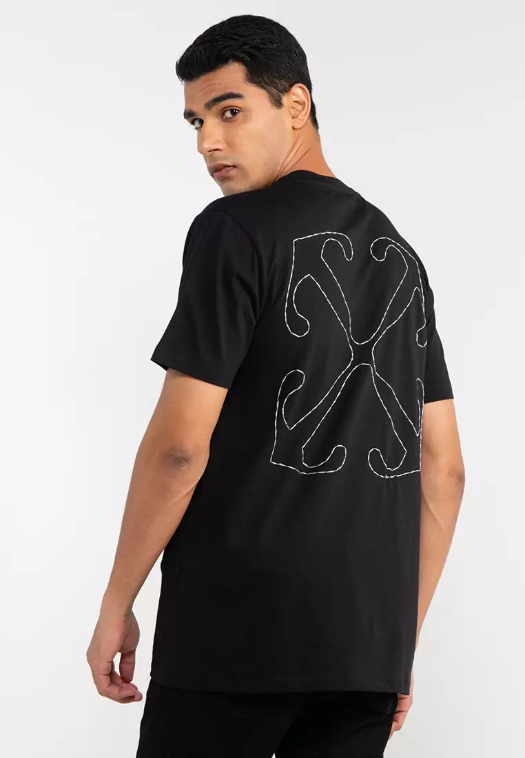 Off white deals unfinished t shirt