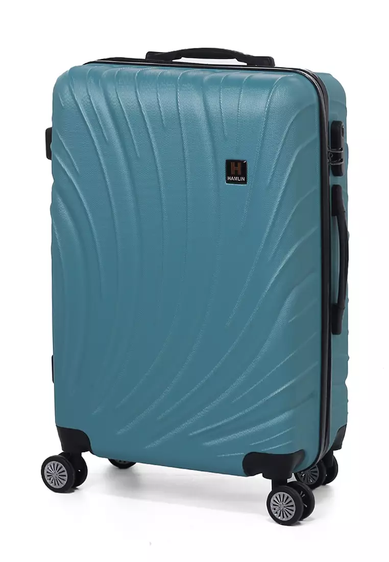 Austin Koper Unisex Size 24 Inch Large Compartment Suitcase Tas Travel Number Code Lock Material Fiber ABS ORIGINAL - Tosca