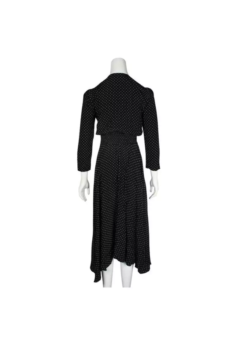 Maje polka sales dot dress
