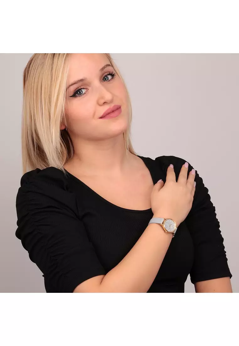 [Sustainable Watch] Oui & Me Bichette White Dial 28mm Ladies Quartz Watch ME010271