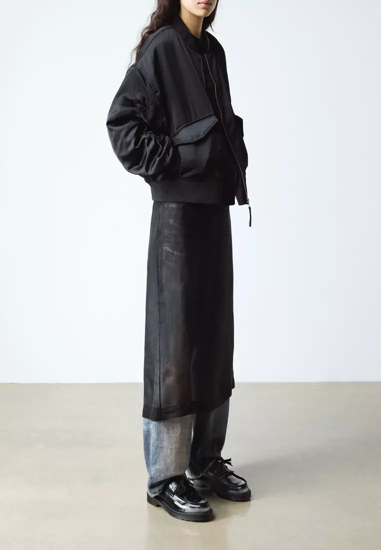 Adrian Tassel Arcadia Rub Off Leather Sliver Loafers - Women