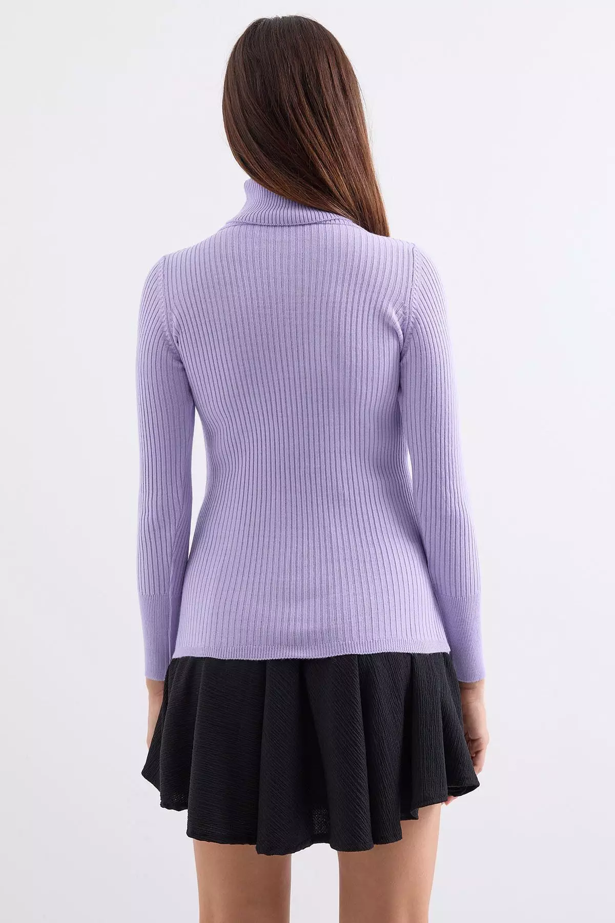 Turtleneck Knit Sweater
