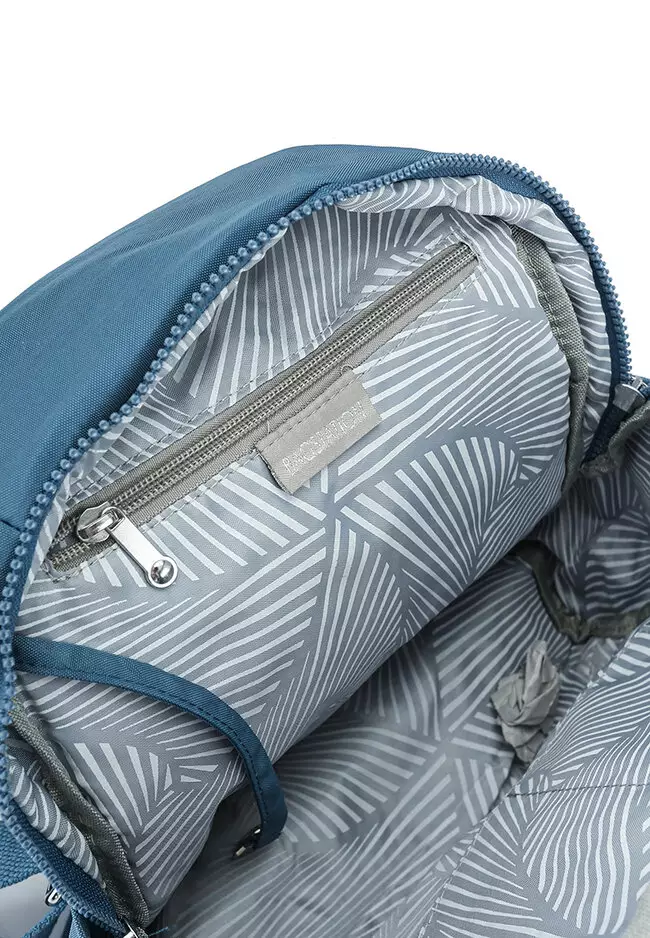 Crinkled Nylon Small Backpack