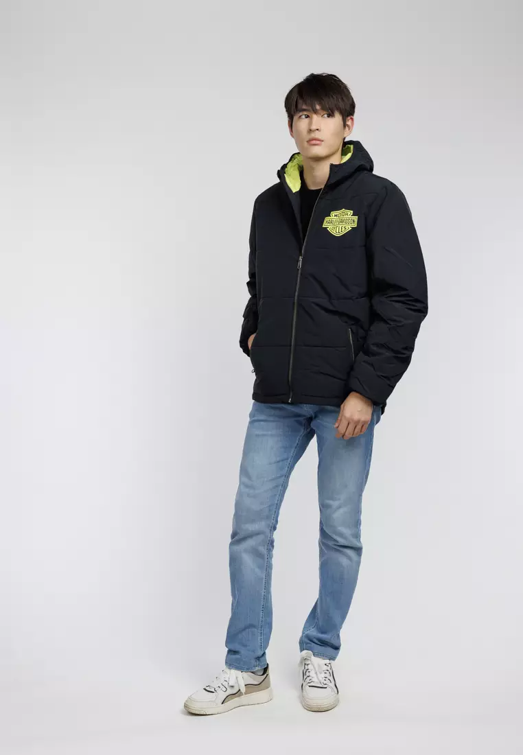 Harley-Davidson Bar & Shield Hooded Puffer