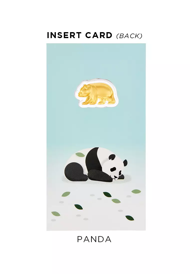 HABIB x Zoo Negara Collection 2025 (Panda) | 999.9 Gold Wafer (0.20g)