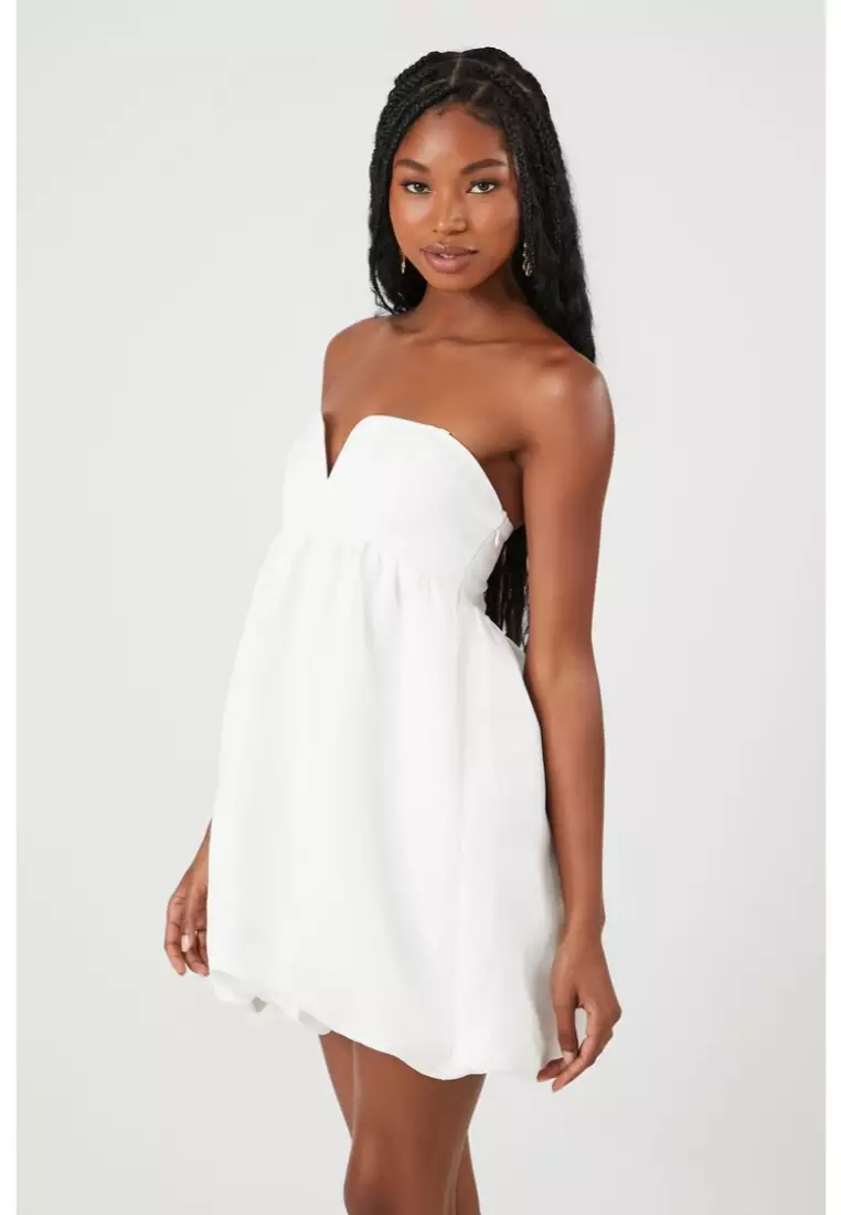 Forever 21 top zip up dress
