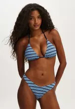 間條羅紋海軍藍