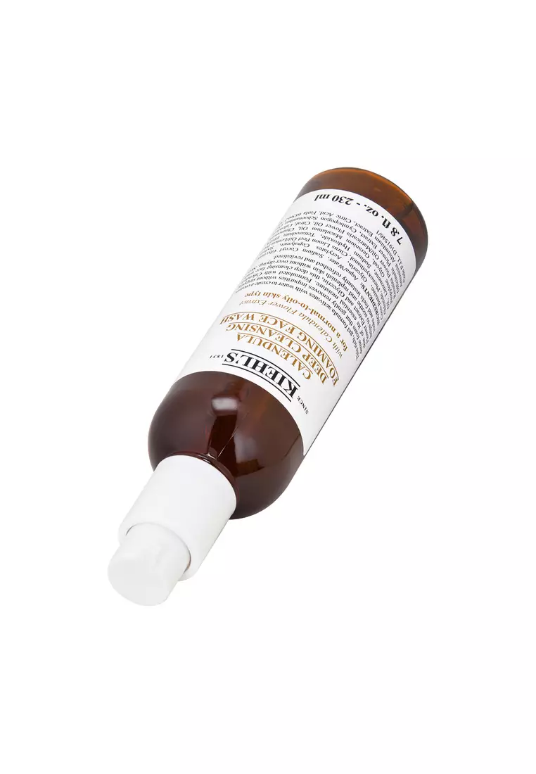 Kiehl's Calendula Deep Cleansing Foaming Face Wash (For Normal to Oily Skin Types) 7.8oz, 230ml