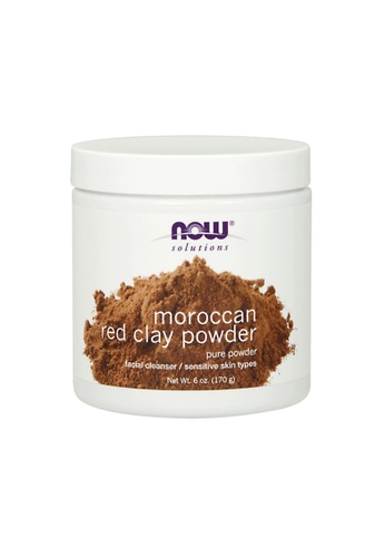 Now Foods Now Foods, Solutions, Moroccan Red Clay Powder, 6 oz (170 g) 61956ES34C0A8AGS_1