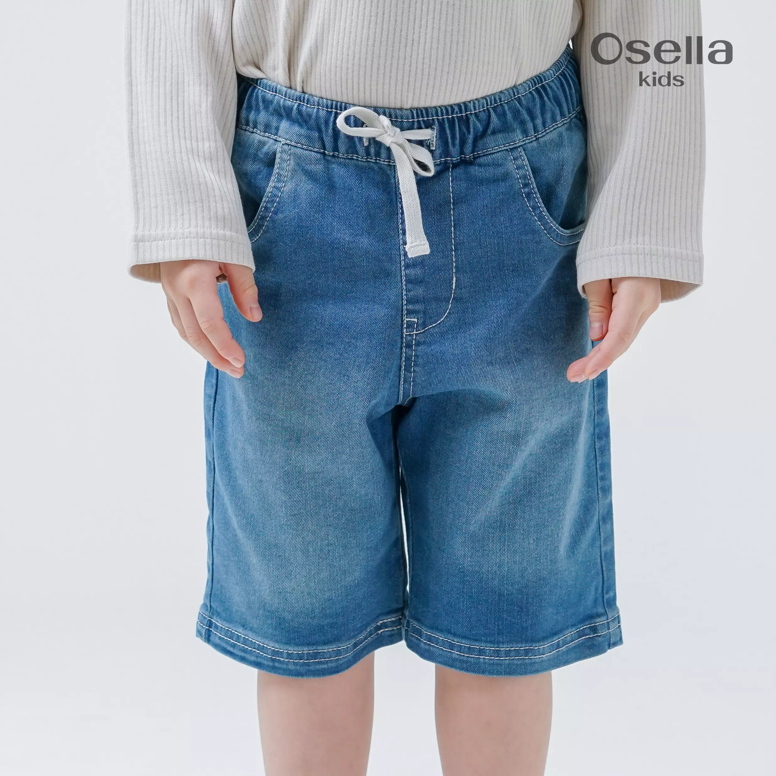 Osella Essential Denim Short 328F6601A1 | Celana Jeans Pendek Anak Laki Laki