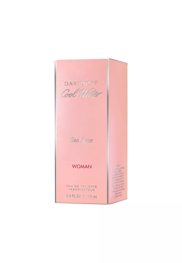 Cool Water Sea Rose Eau de Toilette 100ml - EDT For Her (Female Perfume) | Fragrance for Women