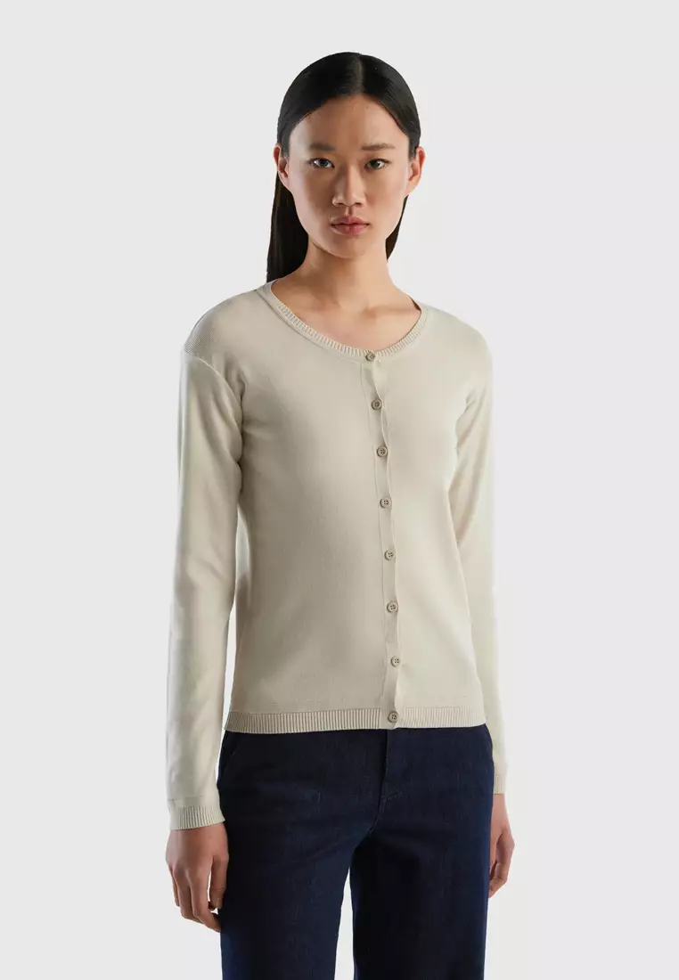 Pure cotton new arrivals cardigan