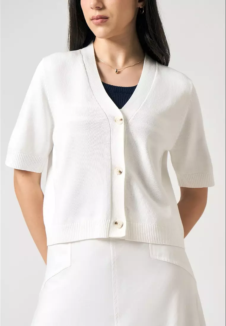 V-Neck Cardigan
