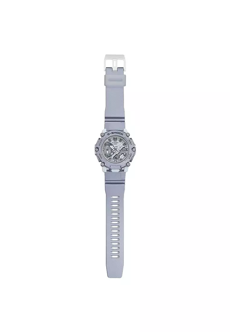GA-2200 Lineup Forgotten Future Series Men's Watch with Metallic Silver Resin Band - GA-2200FF-8A