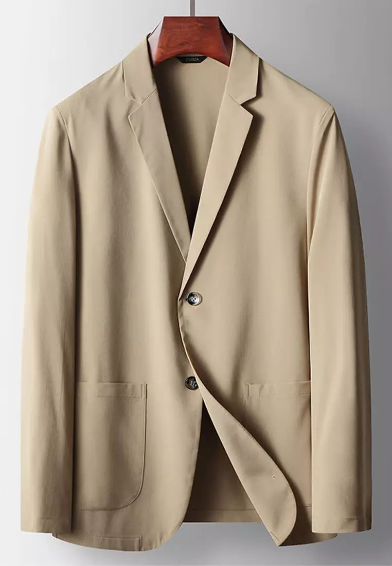 Buy HAPPY FRIDAYS Spring Summer Thin Casual Slim Suit Jacket WK