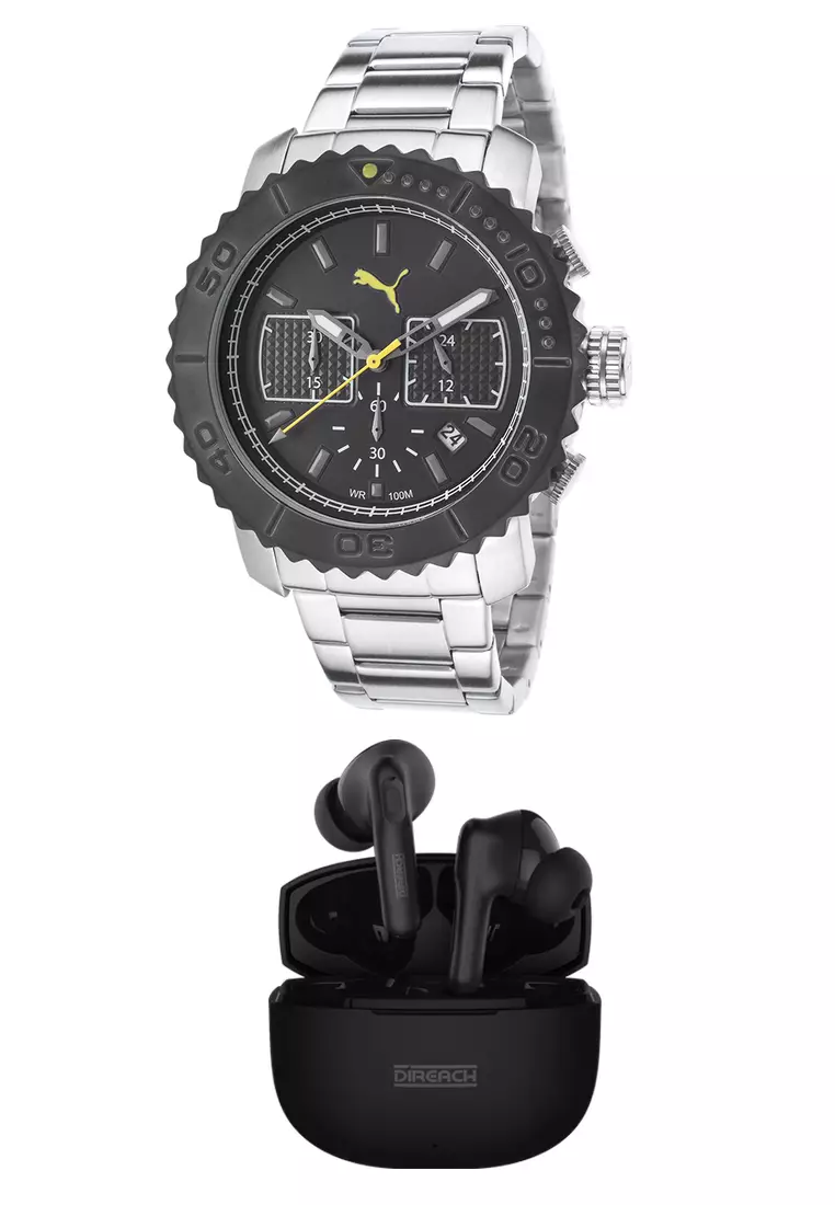 Puma stainless steel watch sale