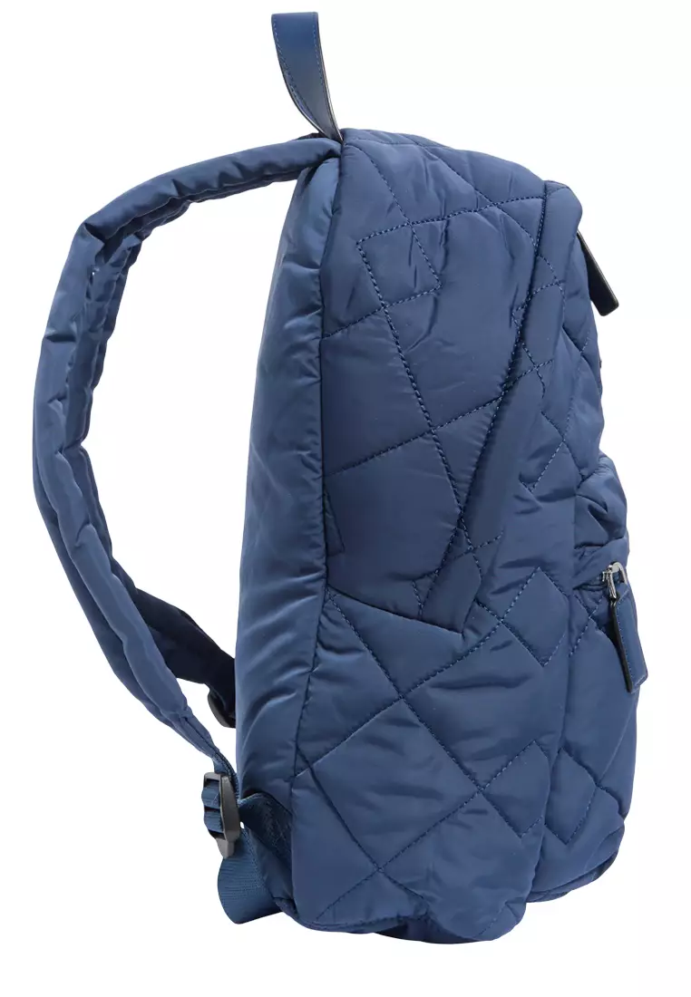 Marc Jacobs Blue Quilted Backpack Puffer Bookbag Marc Jacobs Blue Quilted Backpack Puffer Bookbag - crrs.pl main image 2