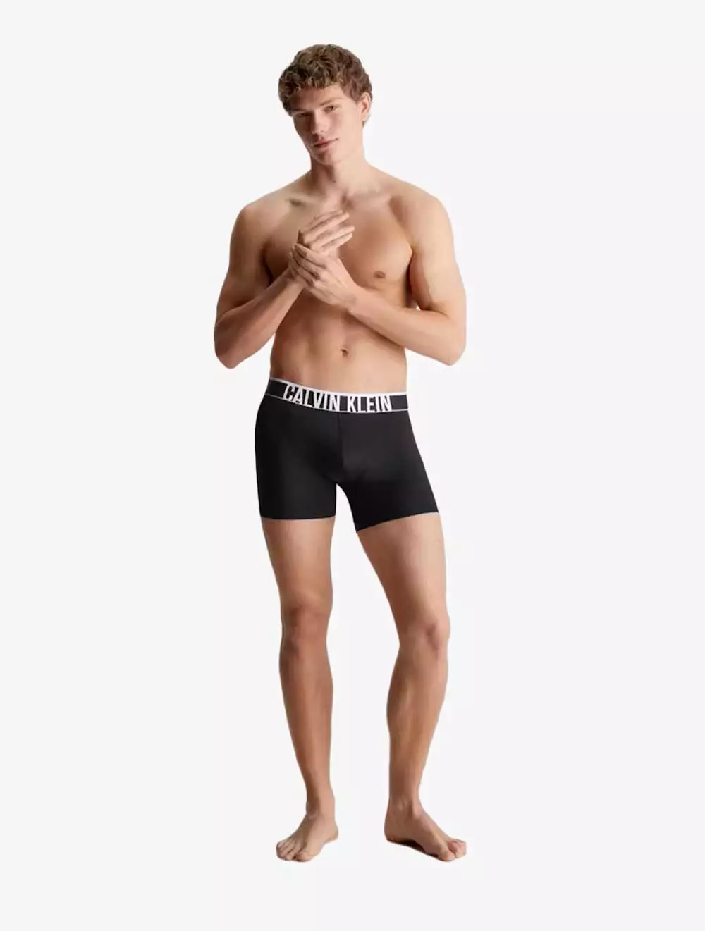 CALVIN KLEIN UNDERWEAR - INTENSE POWER ULTRA COOLING BOXER BRIEF - Black - black