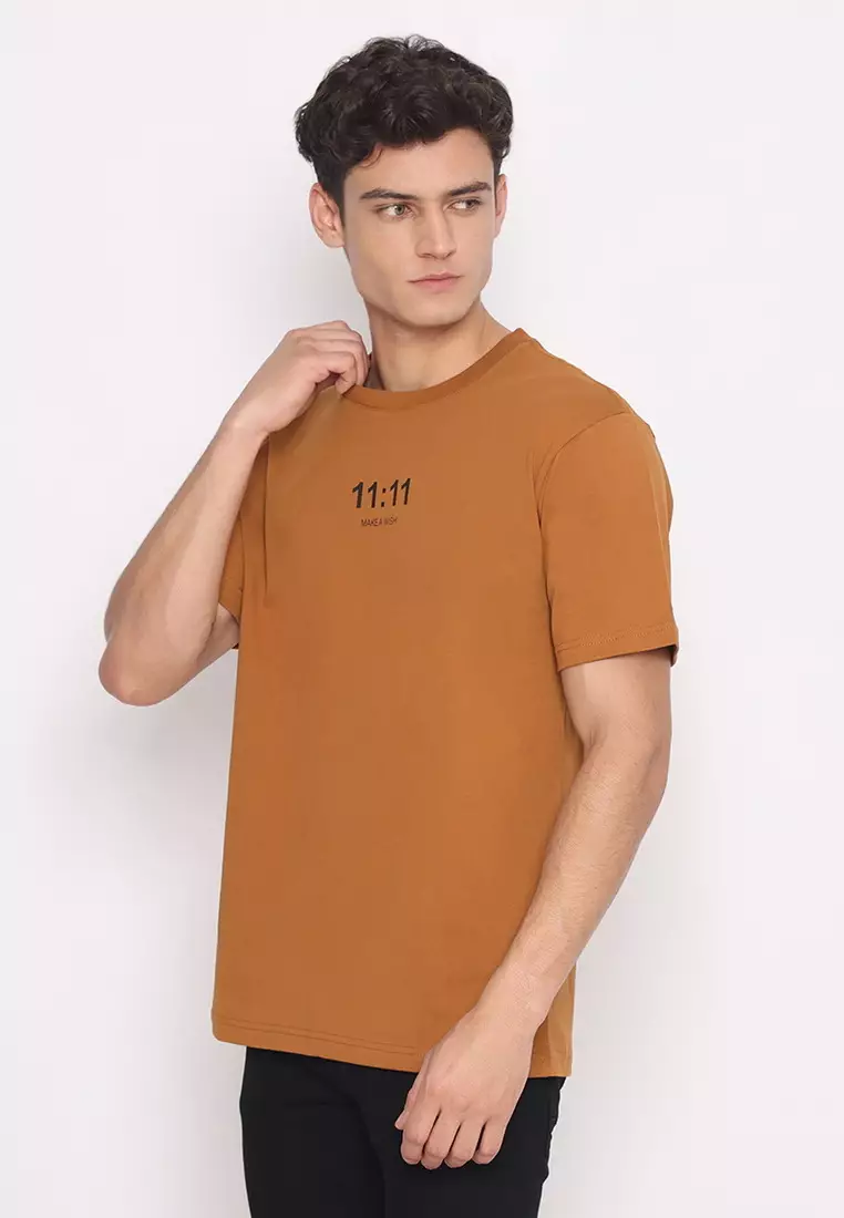 NX T-Shirt Cotton Combed Tebal Pria 207370131
