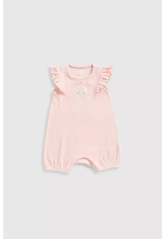 Frill Towelling Romper