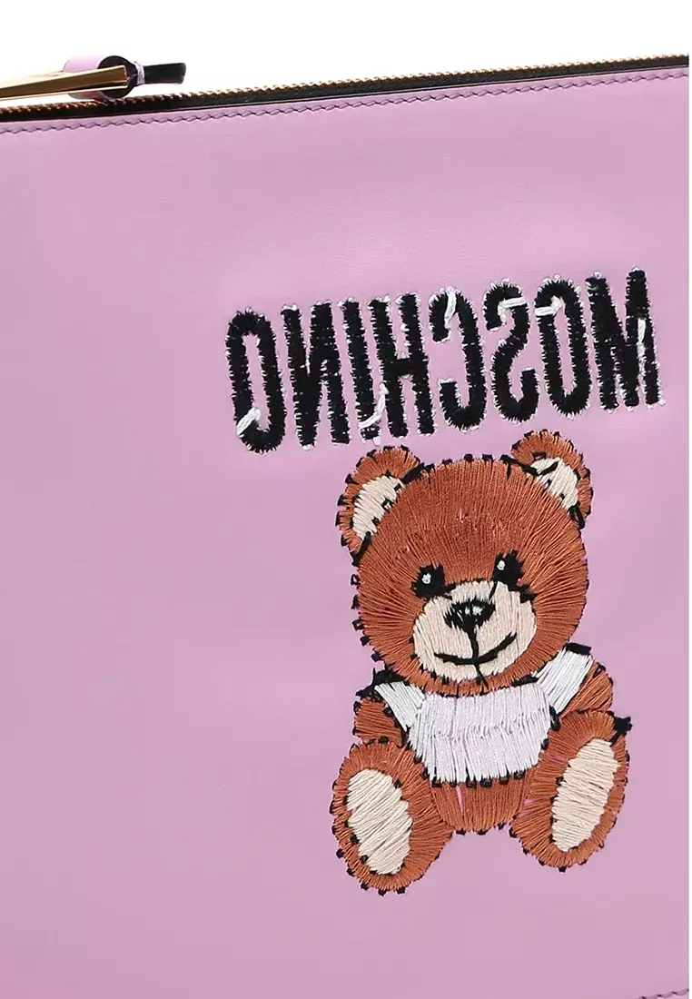 Moschino teddy online clutch